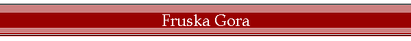 Fruska Gora